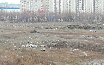 Оренбуржцы устроили свалку рядом с ТРЦ 