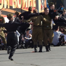 В Оренбурге полным ходом идут репетиции Парада Победы: центр перекрыт