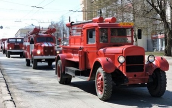 Оренбуржцам покажут ретро-пожарную технику