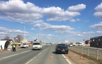В Южном Урале водитель на 