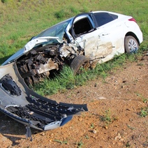 В ДТП на оренбургской трассе один человек погиб, четверо госпитализированы