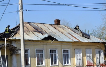 Пожар в центре Оренбурга мог произойти из-за неисправного электрооборудования
