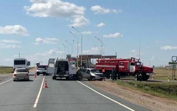 Шесть человек пострадали в ДТП под Соль-Илецком