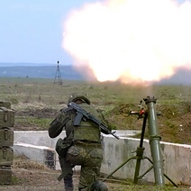 В Оренбуржье стреляли минометы