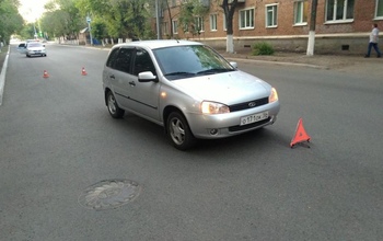 В Оренбурге под колеса «Лады» попала семилетняя девочка