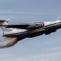 К тушению пожара под Новотроицком подключилась авиация