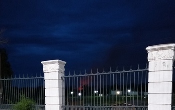 В Новотроицком городском округе снова занялся пожар