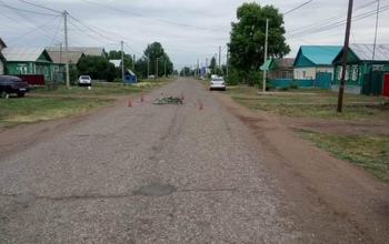 В Оренбуржье сбили 80-летнего велосипедиста
