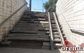 В Оренбурге подземный переход у ДК 