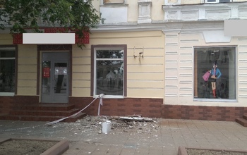 В Оренбурге разруха царит и в скверах, и на главной улице