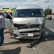 Микроавтобус с оренбургскими номерами стал участником крупного ДТП под Сызранью