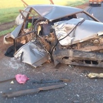 В Оренбуржье легковушка врезалась в КамАЗ