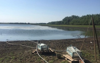 Горькую судьбу реки Соленая рискует повторить озеро под Оренбургом