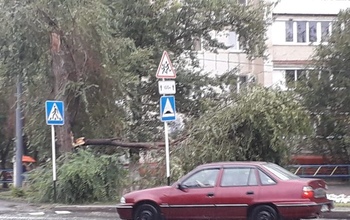 Каких дел натворила непогода в Оренбурге