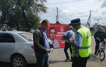Водитель пытался задавить депутата Оренбургского горсовета Дениса Батурина