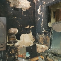 В Оренбурге из горящего многоквартирного дома спасли восемь человек