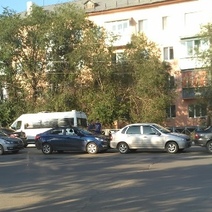 В Оренбурге столкнулись пять машин