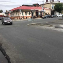 Оренбуржцы недовольны сужением улицы Пролетарской
