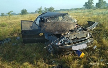 В районе Нижней Павловки под Оренбургом из-за 19-летней автоледи погиб пассажир