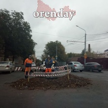 Улицу Горького в Оренбурге обещают открыть после ремонта до 1 сентября