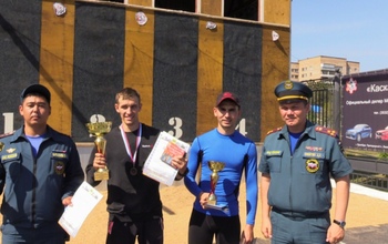 Кто стал лучшим по итогам открытого Чемпионата Оренбурга по пожарно-спасательному спорту