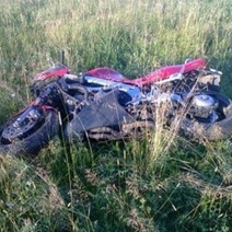 В Оренбуржье мотоциклист переломал ребра и позвоночник