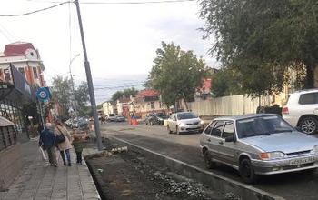 Оренбуржцы продолжают негодовать по поводу сужения улицы Пролетарской
