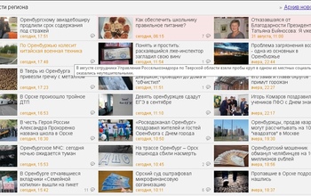 Orenday снова стал самым цитируемым СМИ Оренбуржья