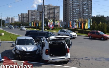 Днем в Оренбурге произошло несколько ДТП (ФОТО)