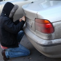Оренбуржец украл госномер, чтобы потребовать выкуп