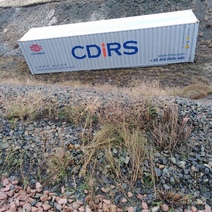 В Оренбуржье на перегоне Сара-Халилово ветер «сдул» с рельс контейнер