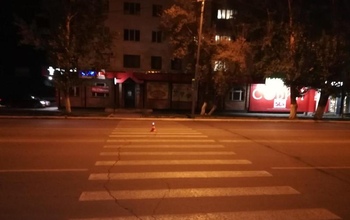 В Оренбурге водитель сбил парня на «зебре» и уехал