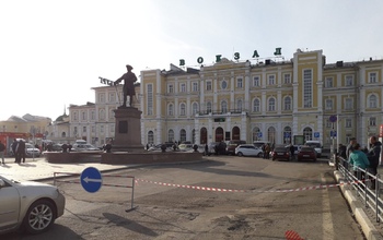 Неужели: В Оренбурге привокзальную площадь немного привели в порядок