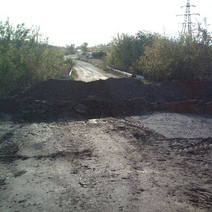 В поселке им. Ленина не хотят, чтобы дачники ездили по отремонтированной дороге