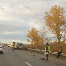 Жуткая авария произошла под Оренбургом