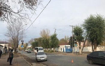 В Оренбурге автоледи сбила ребёнка на пешеходном переходе