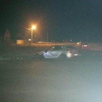 В Октябрьском районе пьяная девушка попала в ДТП  