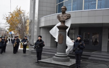В Оренбурге появился памятник министру внутренних дел Российской империи