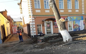 В Оренбурге еще не завершили работы на Пролетарской 
