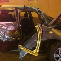 В Оренбурге произошло крупное ДТП: пострадали двое взрослых и детей