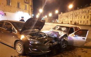 В Новотроицке в ДТП пострадали сразу четыре человека