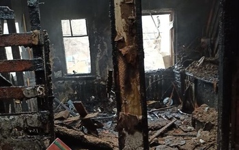 После пожара в Первомайском восьмиквартирный  дом пришел в негодность