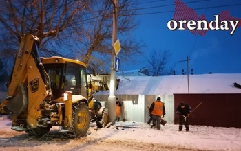 В Оренбурге дорожникам, уложившим асфальт в снег, не оплатят напрасный труд