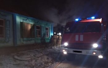 В Тоцком на пожаре погибли отец и сын