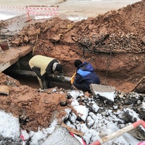 Коммунальную аварию в Бугуруслане устранили