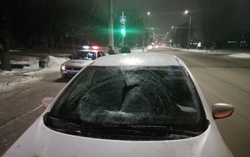 В Оренбурге на дороге сбили пенсионера