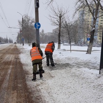 Оренбуржцы восхитились работой коммунальщиков в новогоднюю ночь