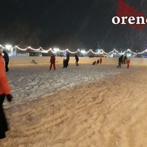 Каток на набережной Оренбурга отработал свой срок