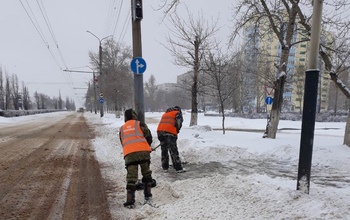 Оренбуржцы восхитились работой коммунальщиков в новогоднюю ночь