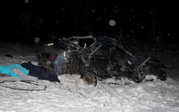 В страшном ДТП на оренбургской трассе погибли два человека
